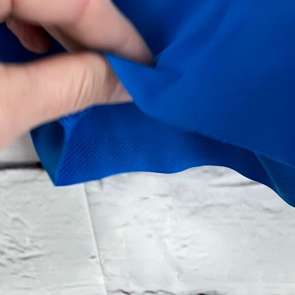 Lululemon Wunder Train High-Rise Bike Shorts 8 Bold Blue - Picture 2 of 6